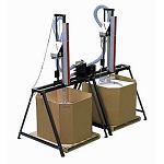 Vaciado por completo de cajas de resina a granel sin intervención del