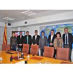 Foto de Cimalsa recibe la visita de una delegacin del Consejo de Hunedoara de Rumania