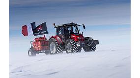 Foto de Comienza la aventura Antarctica2 de Massey Ferguson