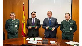 Foto de La Guardia Civil y Aseamac firman un convenio de colaboracin para la prevencin de robos de maquinaria