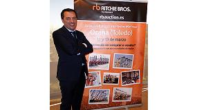 Foto de Entrevista a Valero Serentill, gerente regional de Ventas de Ritchie Bros. Auctioneers