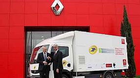 Foto de La Poste y Renault Trucks ponen en circulacin el primer camin con pila de combustible de hidrgeno en Europa