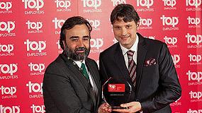 Foto de John Deere Ibrica certificada como Top Employers Espaa 2015