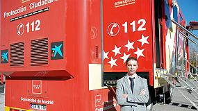 Foto de Scania en el Congreso Internacional de Intervencin en Grandes Catstrofes