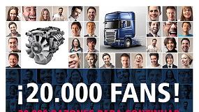 Foto de Scania Hispania es la marca del sector con ms seguidores en Facebook