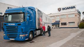 Foto de Pablo Ros a por el ttulo de Mejor Conductor de Europa