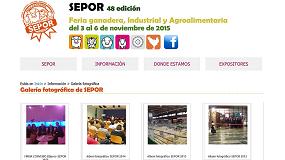 Foto de La pgina web de Sepor introduce cerca de 300 fotos y un vdeo de la edicin 2014