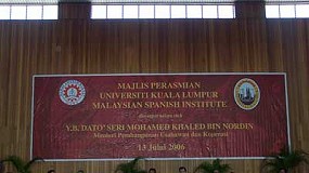 Foto de Inaugurado el Instituto Hispano-Malayo de Formacin Profesional (MSI) en Mquinas-herramienta en Malasia