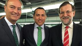 Foto de Mariano Rajoy reconoce la labor innovadora de Idai Nature un su encuentro empresarial