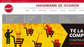 Fotografia de [es] GAM lanza su nueva web de compraventa de maquinaria usada