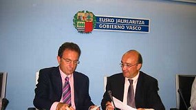 Foto de La Viceconsejera de Poltica Lingstica del Gobierno Vasco y el Instituto de Mquina-Herramienta firman un protocolo de colaboracin