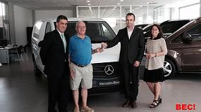 Foto de Mercedes-Benz Aguinaga y BEC entregan la nueva Vito al ganador de la Semana Industrial