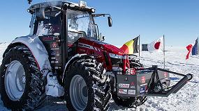 Foto de Trelleborg equipa en exclusiva el nuevo tractor edicin especial MF 5610 Antarctica2