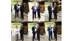 Foto de Anese entrega los certificados a las primeras empresas clasificadas como ESEs en Espaa