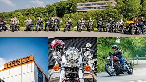 Foto de Hasco invita a clientes y amigos a un tour en Harleys
