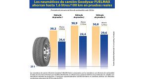 Foto de Los neumticos para camin Fuelmax de Goodyear ahorran hasta 1,6 litros cada 100 km