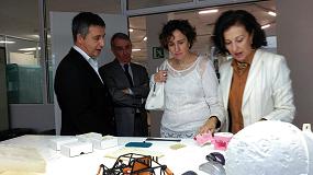 Foto de Aiju recibe la visita de la directora general del Ivace
