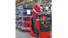 Foto de Linde Material Handling ampl�a la gama de tractores de arrastre con una versi�n con capacidad de dos toneladas