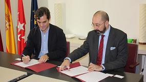 Foto de El Colegio de Aparejadores de Madrid y BQ firman un acuerdo de colaboracin en materia de desarrollo tecnolgico