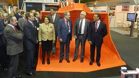 Foto de Sandvik, presente en el Metallic Mining Hall en Sevilla