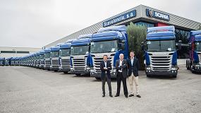 Foto de Transports Canyaes S.L. incorpora a su flota 46 unidades Scania R 450