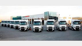 Foto de Transportes Aranda refuerza su flota y su compromiso con la eficiencia con 12 nuevos Renault Trucks T 520