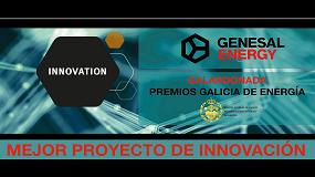 Foto de Genesal Energy, galardonada en los Premios Galicia de Energa en la categora de Innovacin