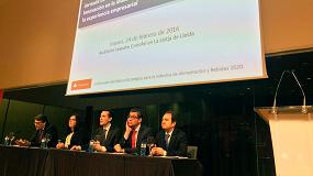 Foto de FIAB y Banco Santander congregan en Lleida a ms de 100 empresas interesadas en la innovacin y la internacionalizacin