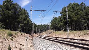 Foto de Siemens renovar la catenaria entre Santa Mara de la Alameda y La Caada en la lnea Madrid-Hendaya