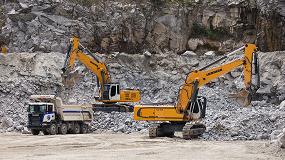 Foto de Nuevas excavadoras hidrulicas Liebherr R 954 SME funcionando con xito en Brasil