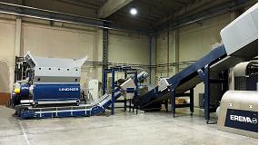 Foto de Un triturador de Lindner aumenta la productividad en la fabricacin de reciclados de alta calidad