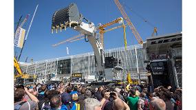 Foto de Liebherr permite a todos los asistentes de Bauma formar parte de algo ms grande