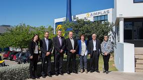 Foto de Autoridades de la Generalitat Valenciana visitan Aimplas