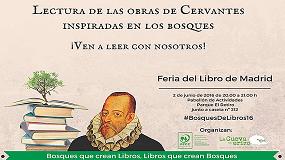 Foto de PEFC invita a participar en su homenaje a Cervantes en la Feria del Libro de Madrid