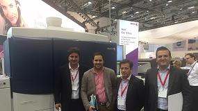 Foto de QP Quality Print y Cribsa visitan el stand de Xerox en Drupa 2016