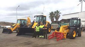Foto de Las mquinas JCB gestionarn la valorizacin de residuos en la isla de Menorca