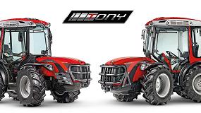 Foto de Tony 9800 SR, la versin articulada del compacto reversible de Antonio Carraro