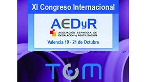 Foto de Molecor, presente en el XI Congreso Internacional AEDyR en Valencia