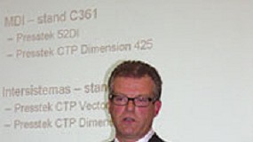 Foto de Presstek presenta su empresa y su tecnologa en Graphispag 2007