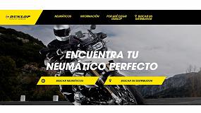 Foto de Dunlop renueva su web de moto mejorando el asesoramiento personalizado para los moteros