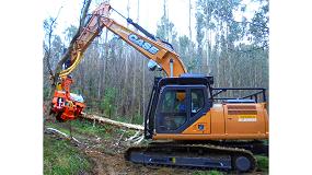 Foto de Ruvicsa vende la primera excavadora Case CX210D para uso forestal