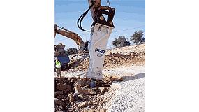 Foto de Tot Martell vende un martillo hidrulico de FRD para construir un depsito de agua en Tarragona