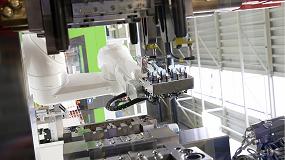 Foto de Robots en la industria del plástico
