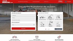 Foto de Manitou renueva su portal web de maquinaria de segunda mano