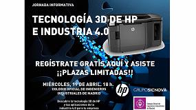 Foto de Grupo Sicnova y HP organizan la jornada Tecnologa 3D de HP e Industria 4.0