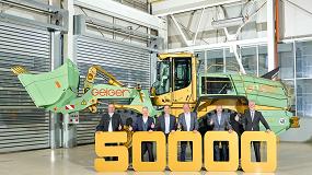 Foto de Liebherr-Werk Bischofshofen GmbH entrega la pala cargadora nmero 50.000