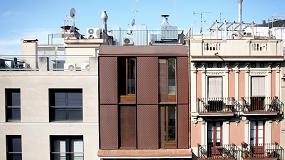 Foto de Un tico nuevo construido sobre un edificio antiguo en el Eixample de Barcelona