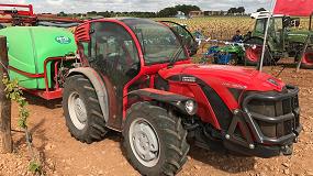 Foto de Antonio Carraro sigue como referente en tractores para via