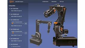 Foto de Robolink de Igus: robots industriales totalmente configurables