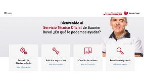 Foto de El Servicio Tcnico Oficial de Saunier Duval estrena nueva web